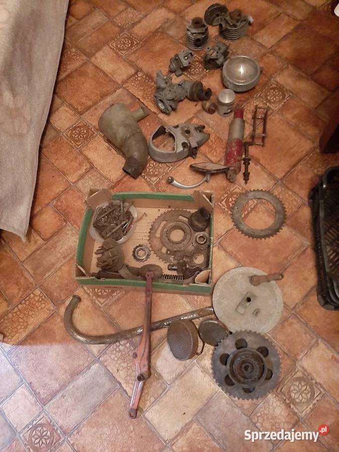Stare czesci motorowery Motocykle na części Olesno sprzedam