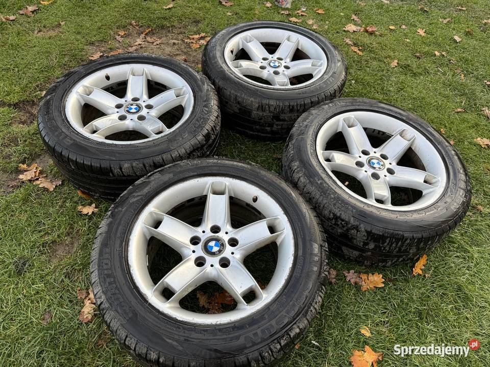 Felgi 17 5x120 726 BMW opony 235 55 17 2024 Tokarówka