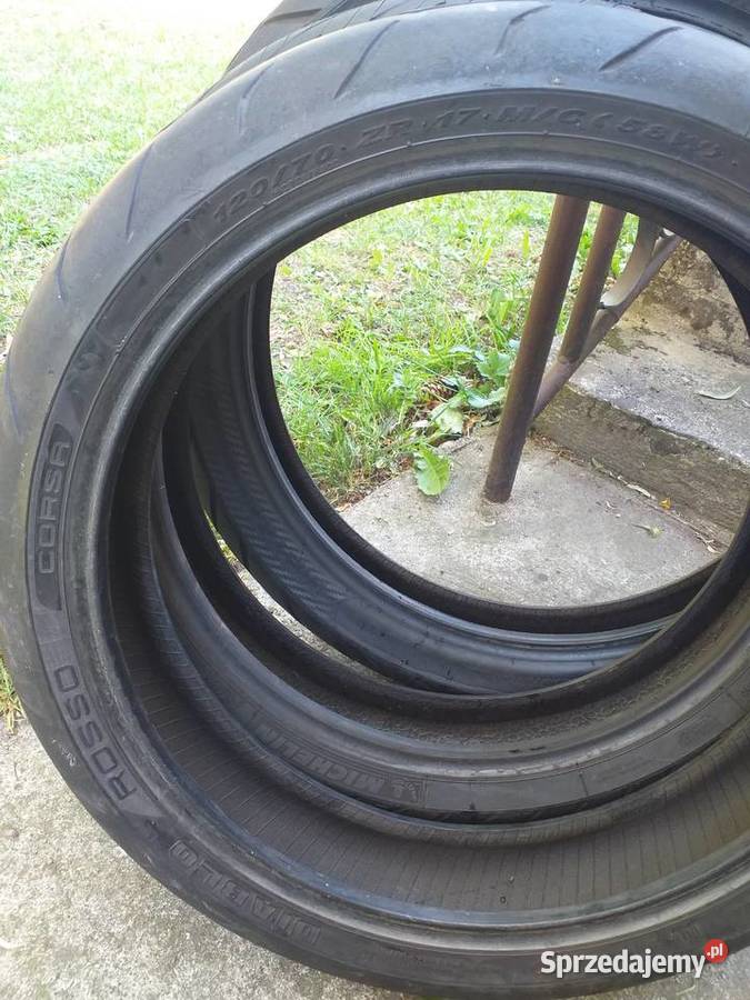 Pirelli diablo Rosso corsa 12070 R17 MC 58W Opony, koła, felgi Myszków sprzedam