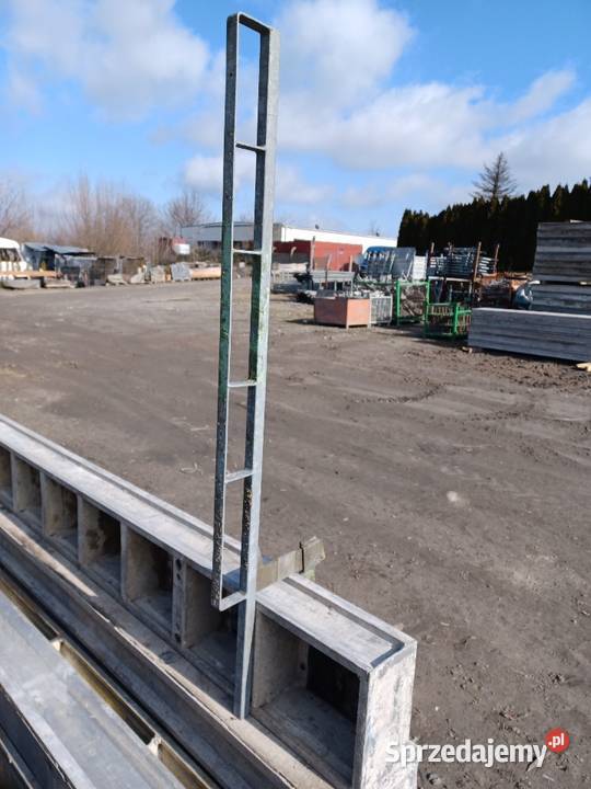 Słupek poręcz barierka BHP