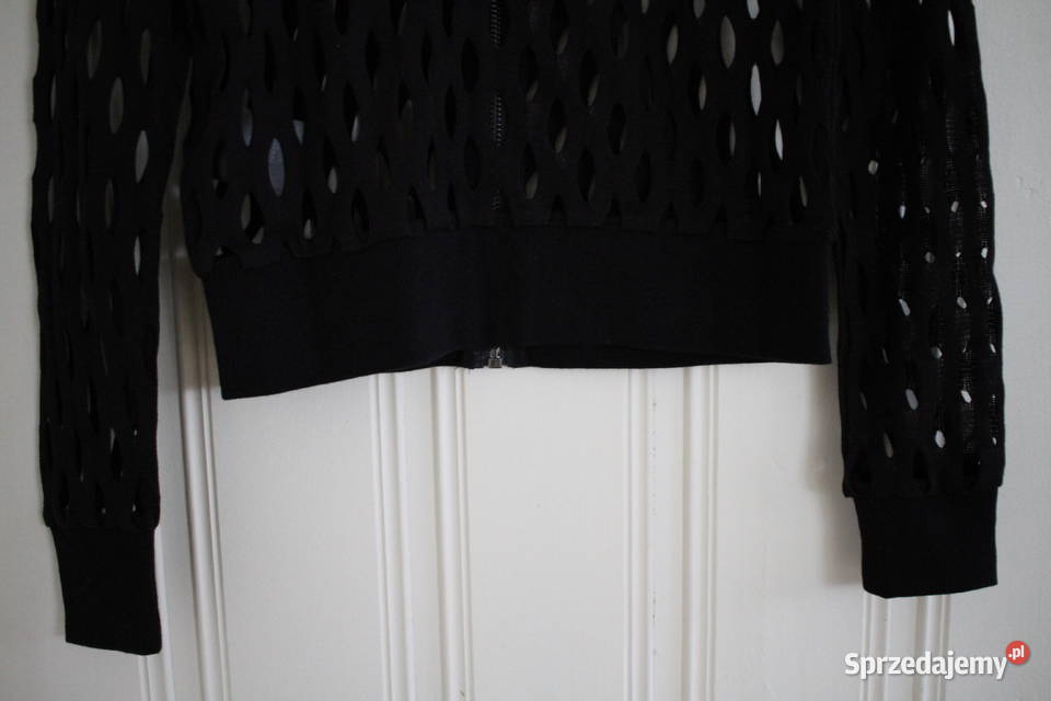 czarny sweter cardigan HM xs 34 bluzka kurtka Toruń