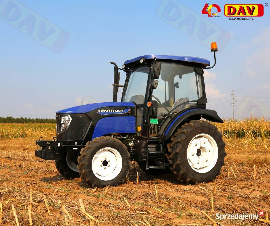 Ciągnik rolniczy 50 LOVOL M504 radialny
