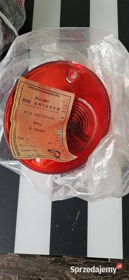 1980 12ZEM Polmo KwidzyńNowy oryginałKlosz lampy