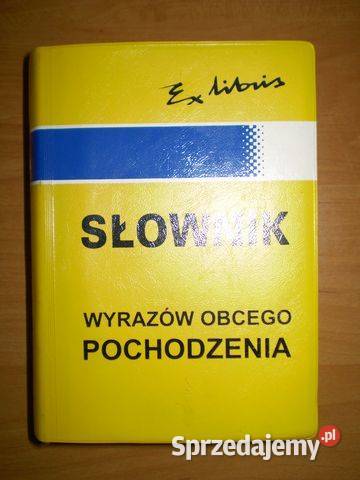 Słownik wyrazów obcego pochodzenia