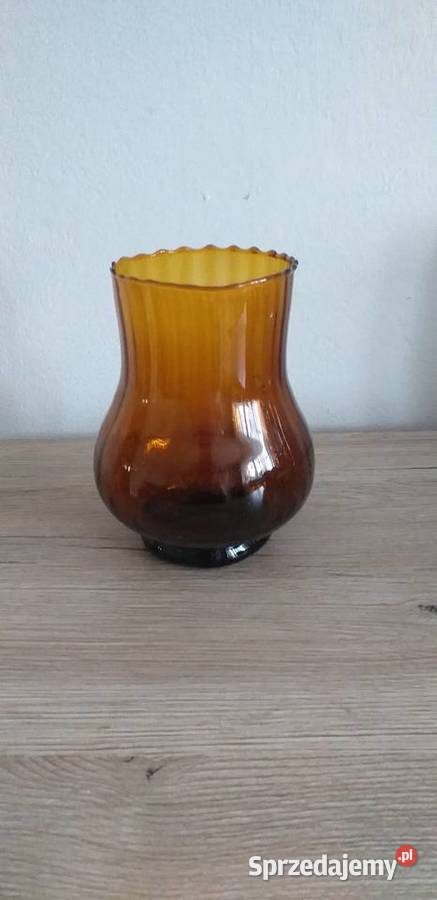 Wazon Hortensja prl Porcelana i szkło łódzkie Przedbórz