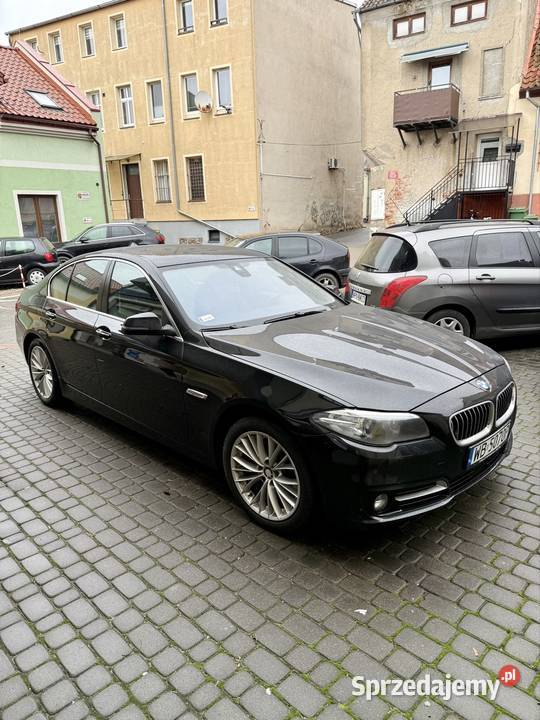 BMW 525d 218 Xdrive Lift Super stan Full Zamiana czarny warmińsko-mazurskie Mrągowo