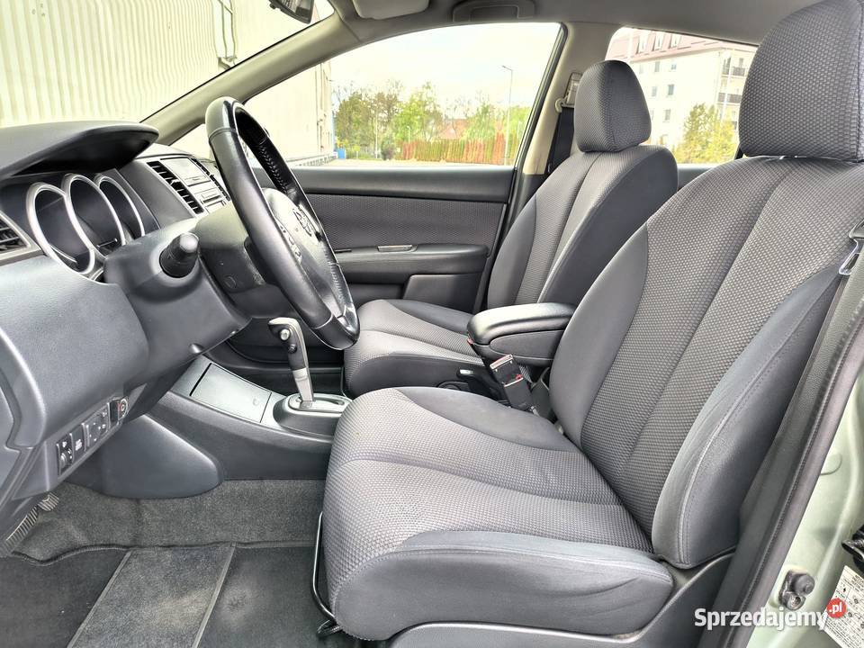 Nissan Tiida 16 z LPG Automat Klimatronik immobilizer mazowieckie Warszawa sprzedam