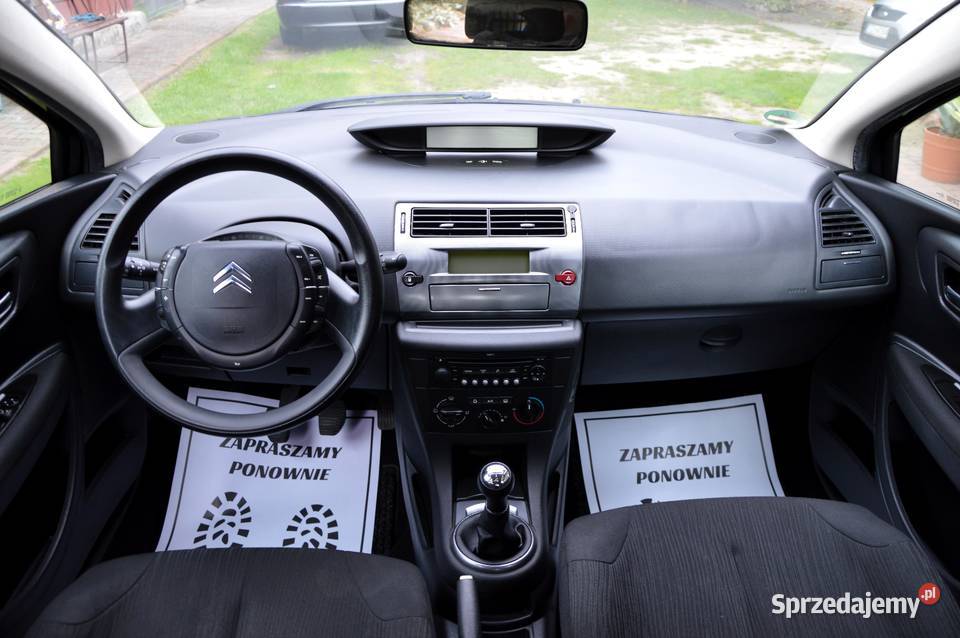 Śliczny Citroen C4 Z Niemiec Klima PDC Benzynka wspomaganie kierownicy Staszów
