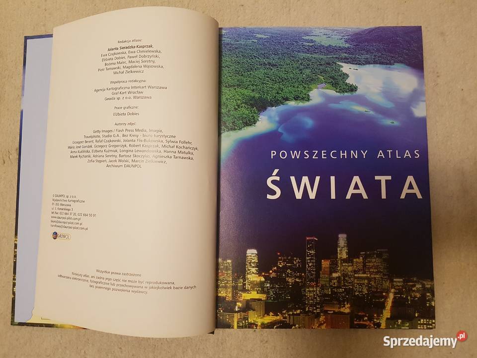powszechny atlas świata pomorskie Gdańsk