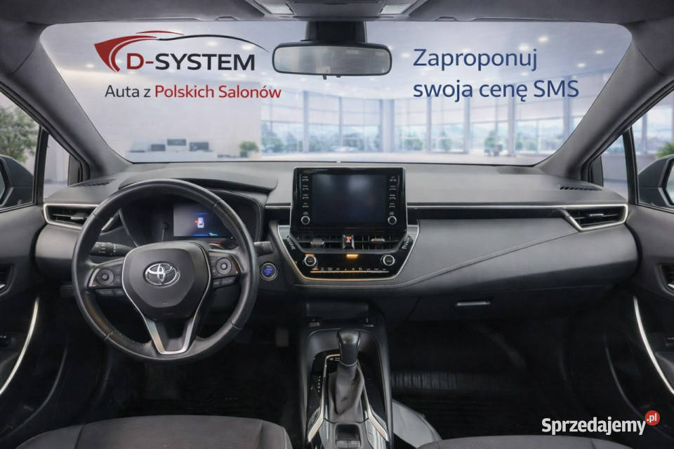 Toyota Corolla Salon Polska 18 HYBRID 1wł z gniazdo AUX Białystok