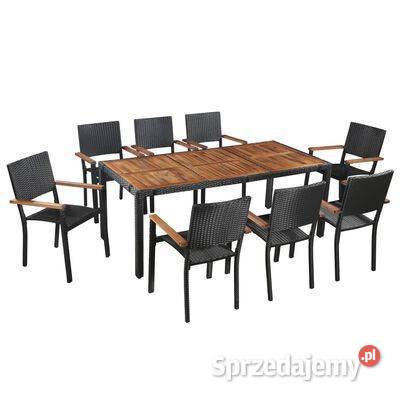 vidaXL Zestaw mebli ogrodowych 9 części Warszawa