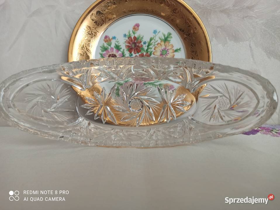 Salaterka kryształowa Białystok sprzedam