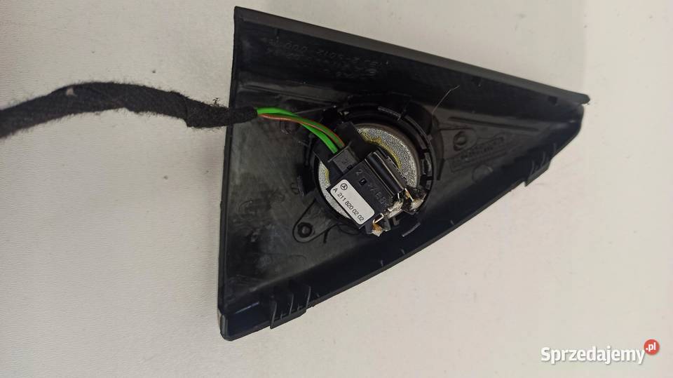 GŁOŚNIK Z TRÓJKĄTEM PRAWY PRZÓD MERCEDES W211 Sprzęt audio fabryczny