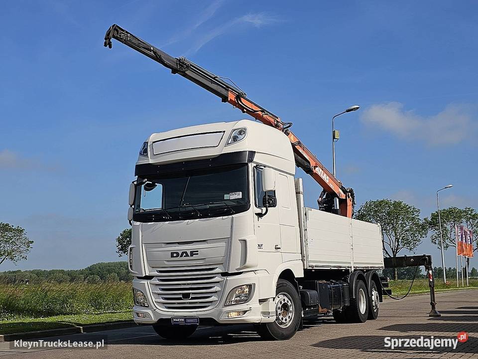 DAF XF 440 FAN Atlas 2102VA15 skrzyniowy 6x2 653032km