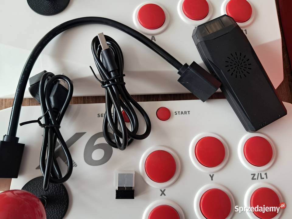 nowa konsola X6 arcade game stick z grami retro Sandomierz sprzedam