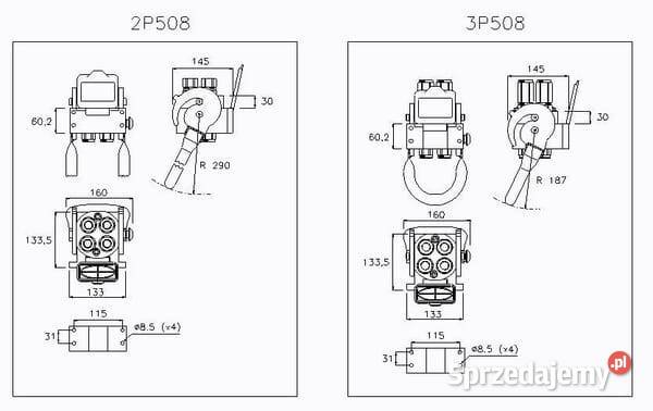 Szybkosprzęg część stała DN124 x 12 BSP Do maszyn uprawowych małopolskie Kamionna sprzedam