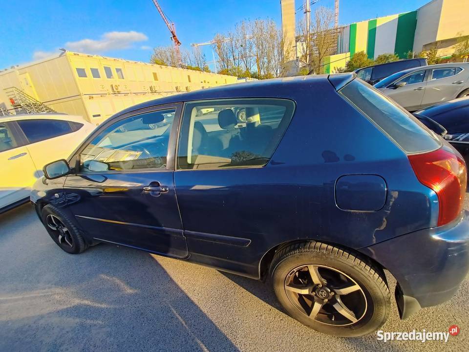 toyota corolla 20 d4d 2004 hatchback Rok produkcji 2024 Gdańsk