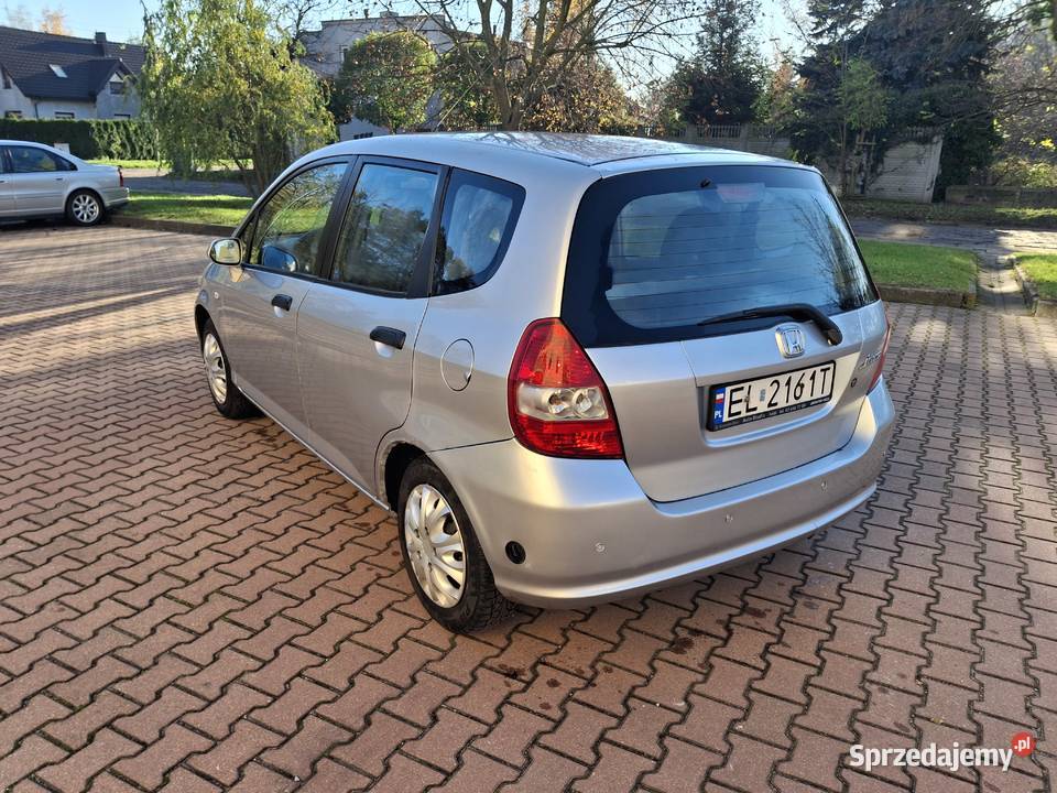 Honda Jazz 13 z gazem 2003 benzyna+LPG łódzkie Łódź sprzedam