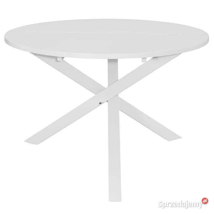 Stół jadalniany biały 120 x 75 MDF WM247632