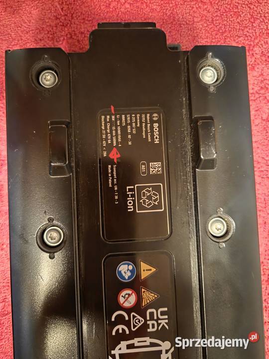 Bateria BOSCH Powerpack 500Wh na bagażnik Łódź