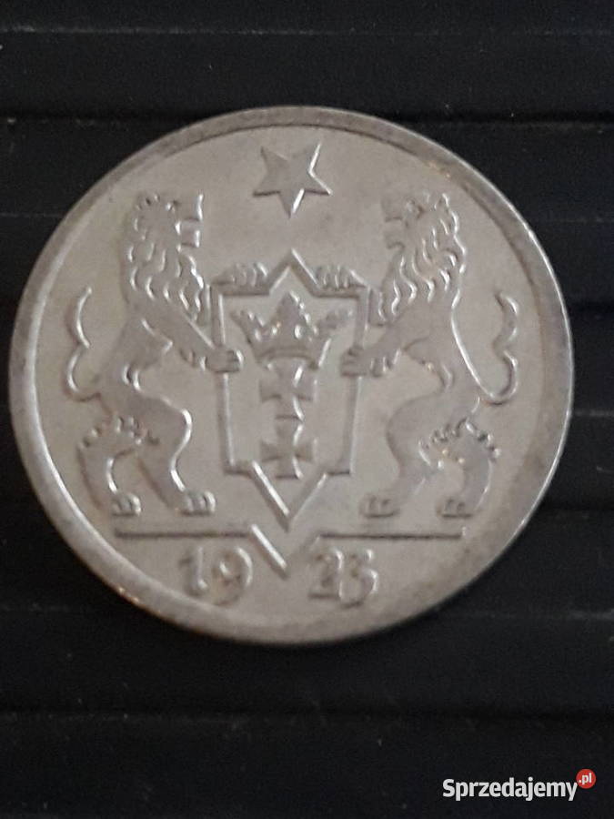 1 Gulden W M Gdańsk 1923 r 3 oryginał piękny Konin sprzedam