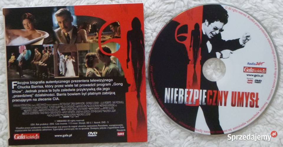 Film DVD Niebezpieczny umysł Kultura i Rozrywka Warszawa