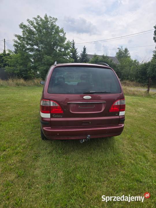 Ford Galaxy 28 vr6 automat 92 wiśniowy dolnośląskie Bolesławiec sprzedam