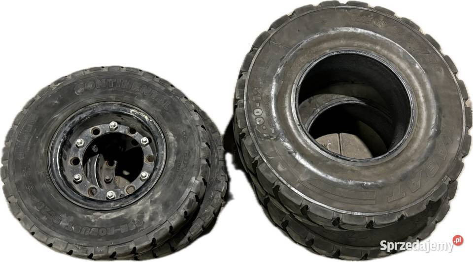 Opony pełne Toyota 25 70012 i 6009 zestaw opon 4 Pozostałe Koziegłowy