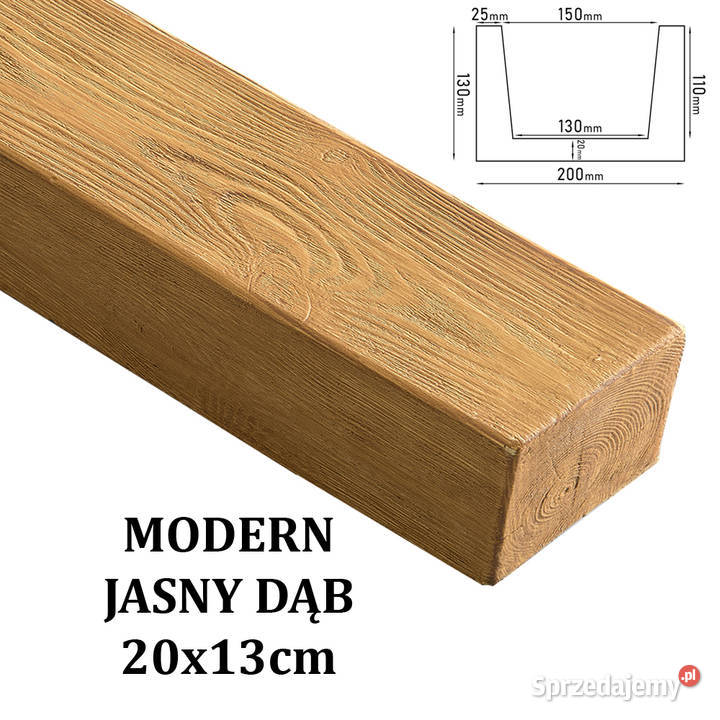 Belka Modern 20x13 JASNY DĄB Gdów