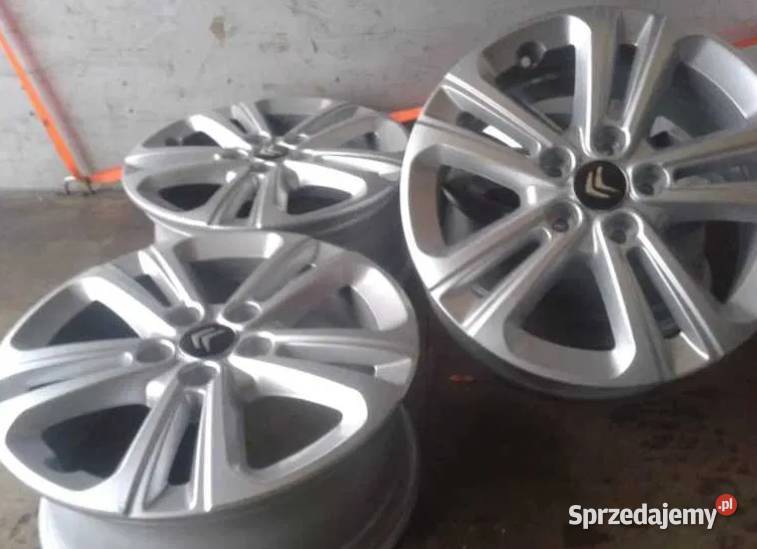 Felgi Alu R16 5x108 peugeot 308 rifter 508 opel Średnica 16" Chrząstów