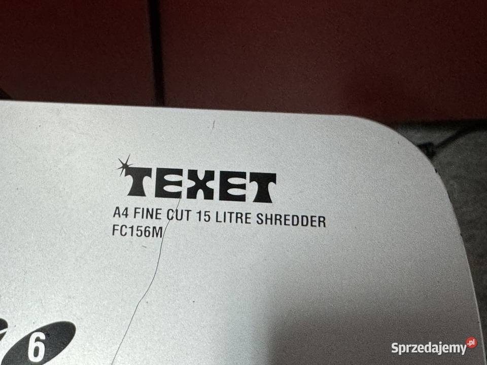Niszczarka dokumentów TEXET Kielce sprzedam