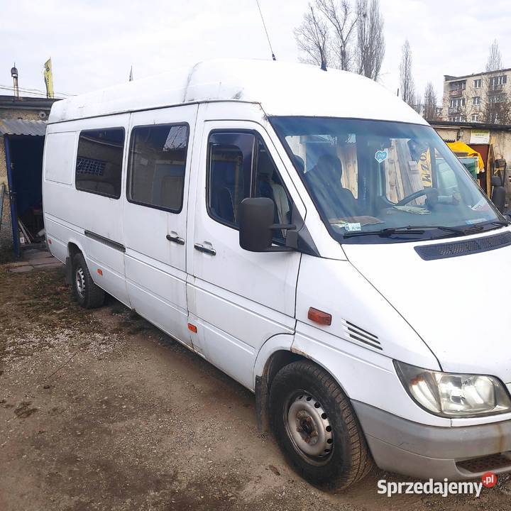 Mercedes Sprinter 313CDI Maxi 2001r VAT1 FVAT Łódź