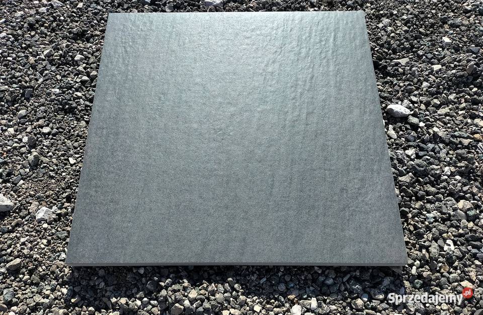 Płyty gresowe tarasowe TERRA ANTRACITE 60X60X2 Konstancin-Jeziorna