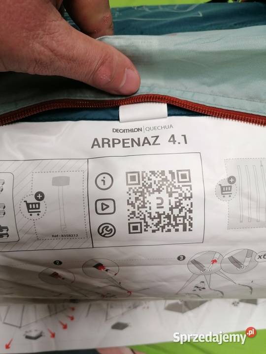 Namiot turystyczny firmy Quechua 41 Poznań