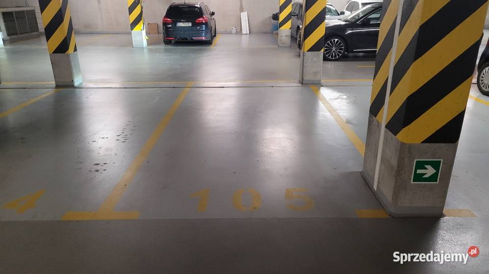 Miejsce postojowe w garażu podziemnym Centrum w budynku Łódź