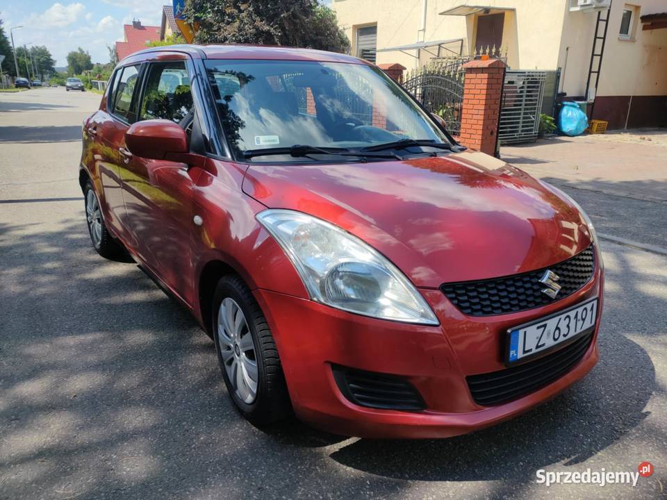 Suzuki Swift 2012r 13 LPG nieuszkodzony Suzuki Krasnystaw sprzedam