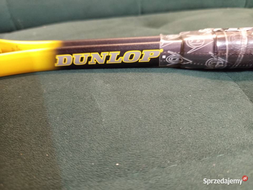 Rakieta do squasha Dunlop TI czarnożółtym NOWA
