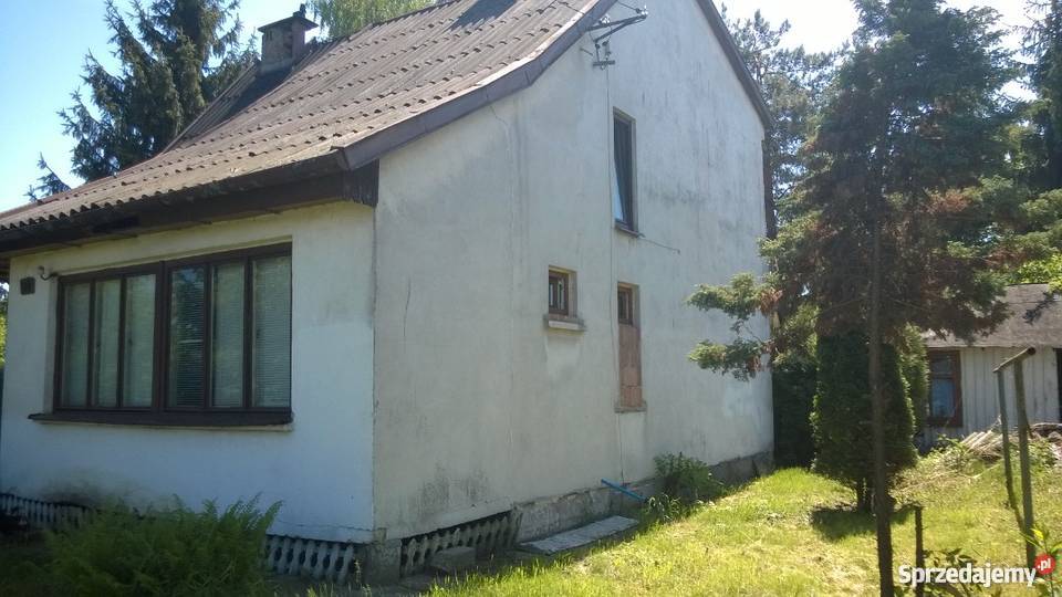 DOM ogród w cichej okolicy siatka Domy Wojnicz