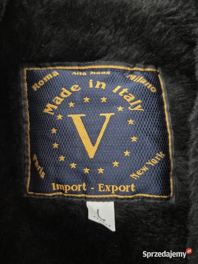 Kurtka Skórzana rozmiar L Shearling Made in dolnośląskie Jelenia Góra sprzedam