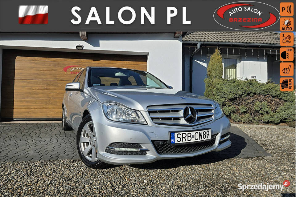 Mercedes C 180 bezwypadkowy W204 20072014