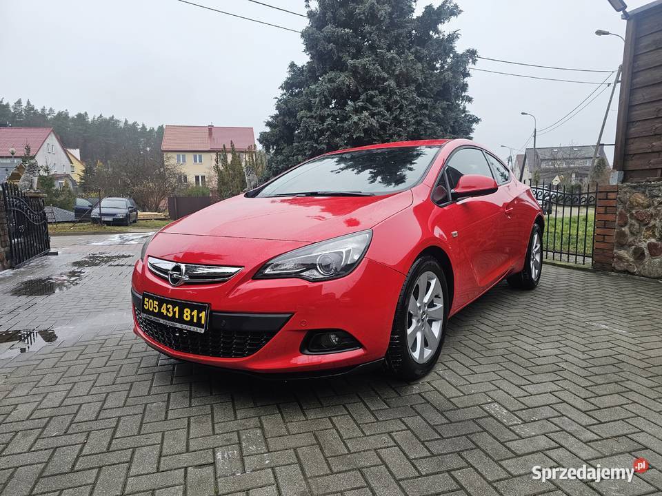 Opel Astra GTC 14 TURBO Mrągowo