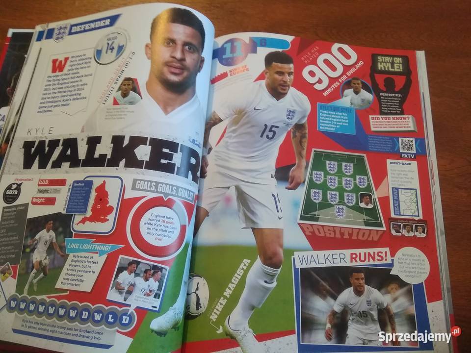 England Annual 2016 Football książka piłka nożna Kwidzyn sprzedam