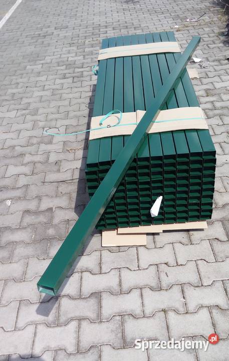 Panel ogrodzeniowy fi 40 x 123 x 2 V Brązowy podkarpackie Kamień