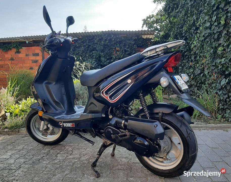 Zadbany skuter Toros Steed 50 4t 2012 4264 60h 49cm3 Tuczno sprzedam