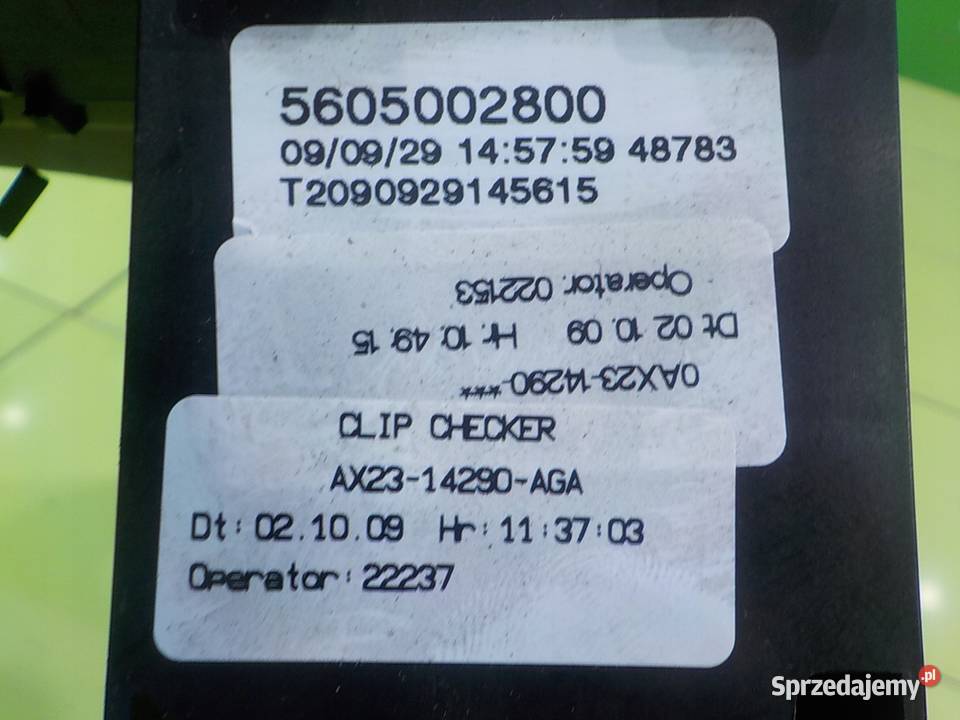 JAGUAR XF I 09r SEDAN 4D skrzynka bezpiecznikow mazowieckie