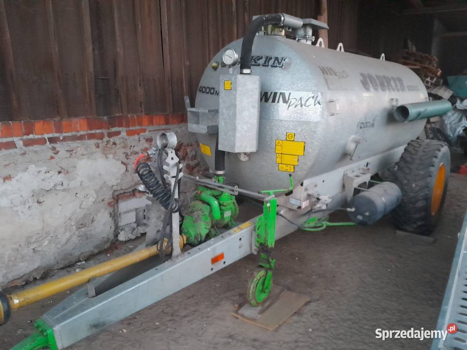 Beczkowóz JOSKIN modulo 4000l stan idealny nowy