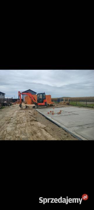 Usługi koparką Sucha Beskidzka