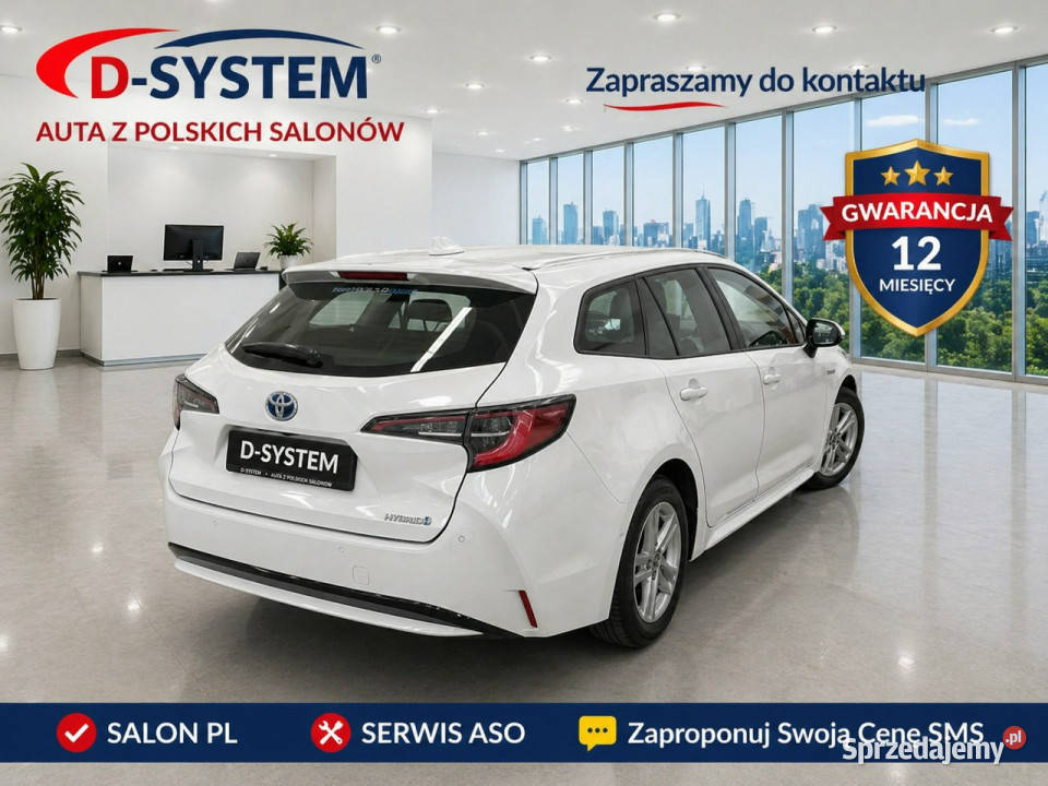 Toyota Corolla 21 Salon Polska 18 HYBRID 1wł z garażowany podlaskie Białystok