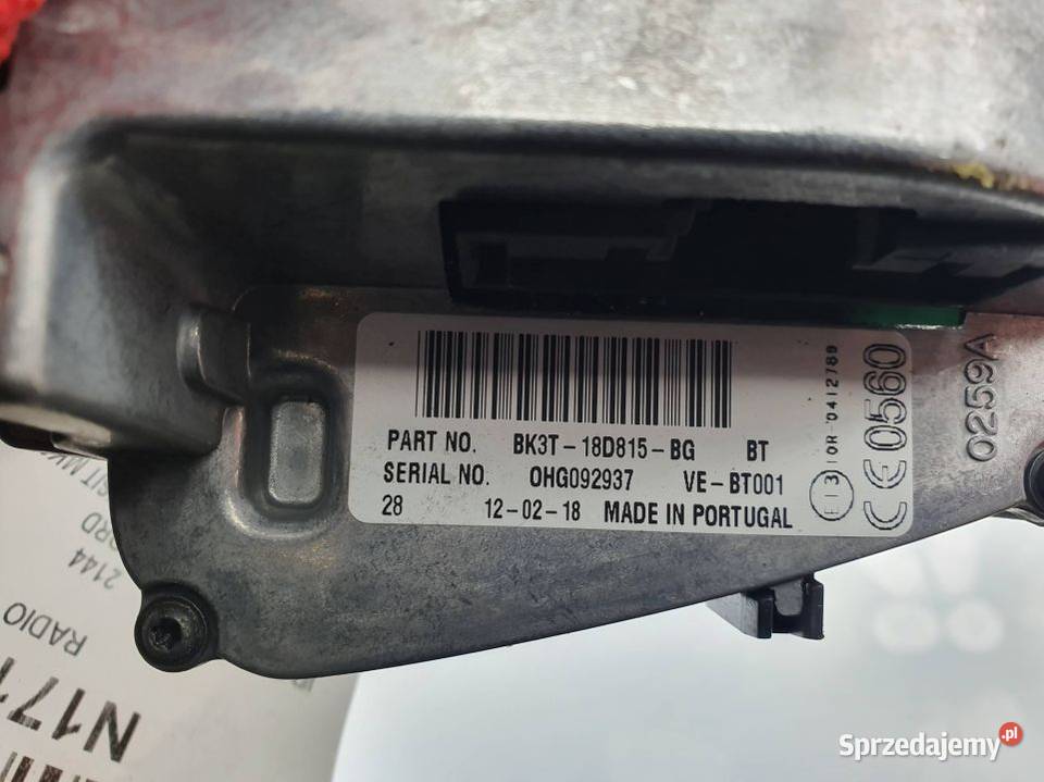 RADIO FORD TRANSIT MK8 BK3T8D815BG osobowe Motoryzacja kujawsko-pomorskie Lipno