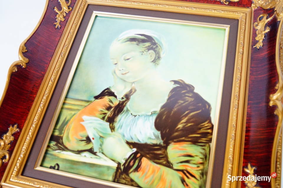 Rosenthal obraz na porcelanie List Fragonard Antyki